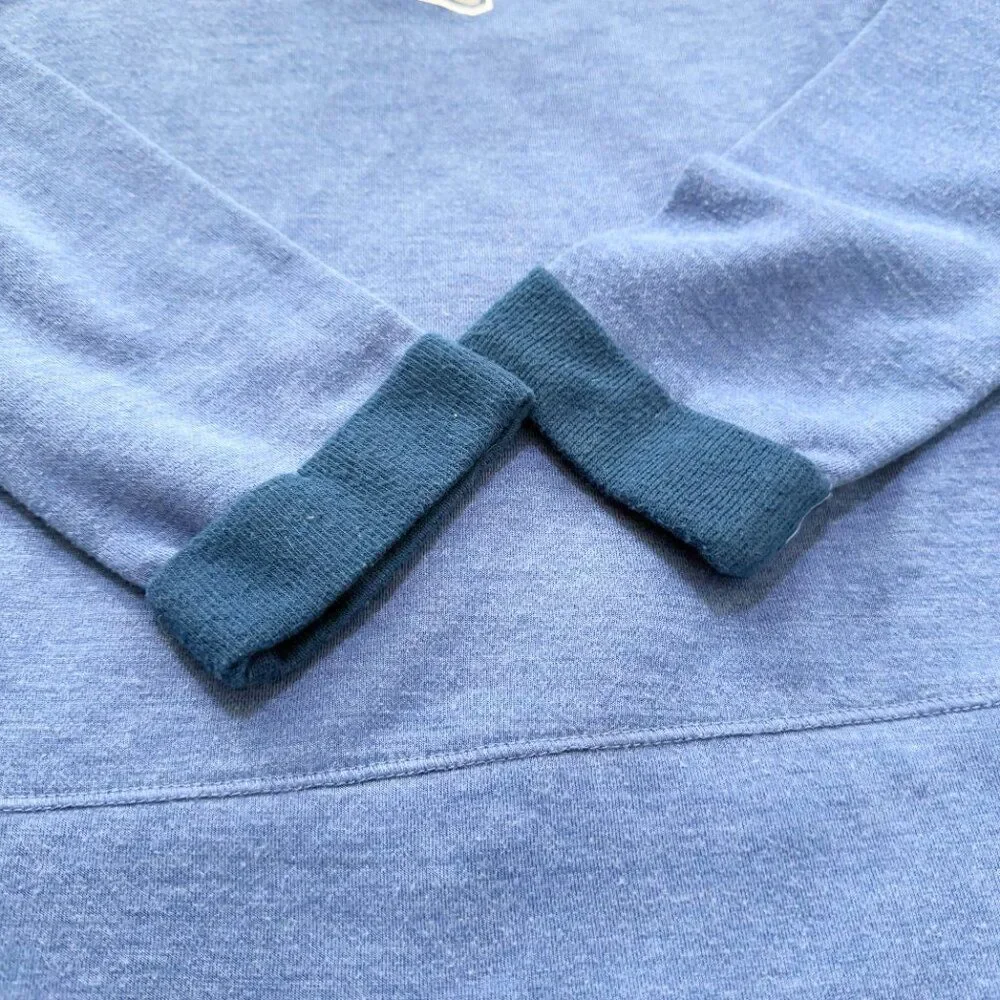 Unisex Wisconsin-Stout Blue Devils Stacked Sweatshirt In Blue Size Large - Picture 5 of 6